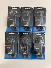 Walgreens Brand 3 Blade Disposable Razors 3 Count NEW Lot Of 6 Packs