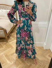 ✨Zimmermann Allia High Neck midi dress size 0/AU6-8au / US6 ✨