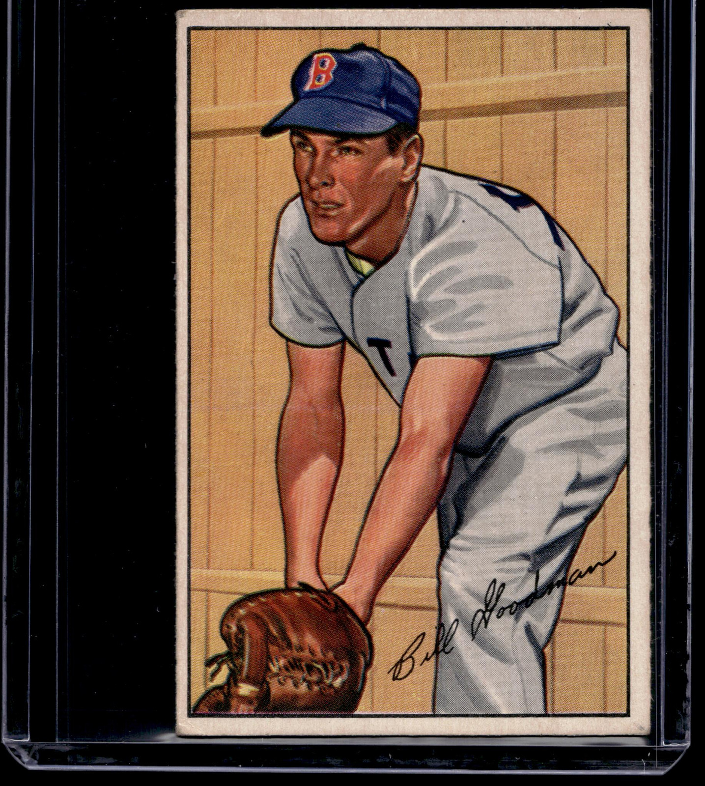 1952 Bowman #81 BILLY GOODMAN Boston Red Sox NM