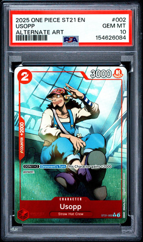 Usopp (Parallel) graded PSA 10 for sale on eBay