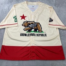 2026 Fresno Grizzlies Baseball Jersey XL Crea...