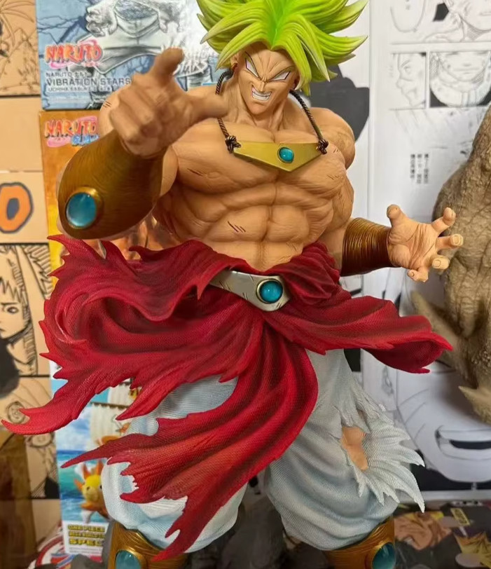 ✅Statua Dragon Ball Z Broly Figura SSJ3 Broly Super Saiyan PVC Action Figure✅