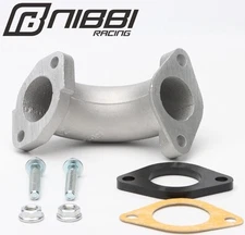 NIBBI 45/48mm Intake Manifold Pipe 110cc 125cc 160cc Dirt Pit Bike Go Kart ATV