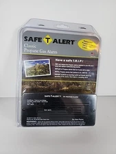 Safe-T-Alert Propane Gas Alarm 30-442-P-BL Black Flush Mount 12V, 90mA For RV