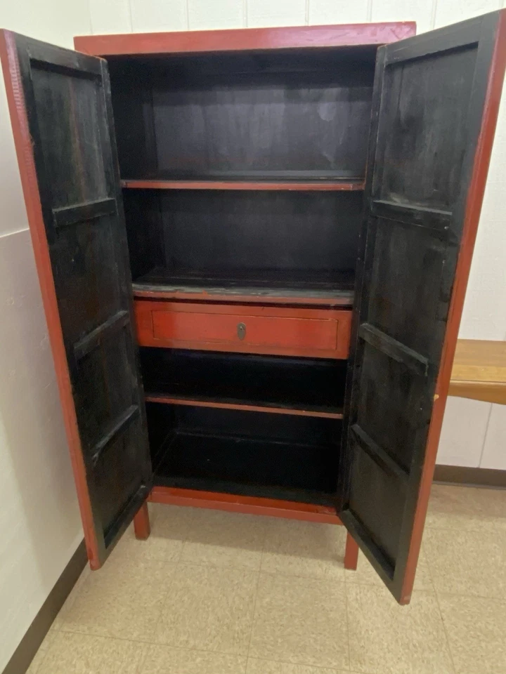 2 красных французских шкафа - Изображение 4 из 4