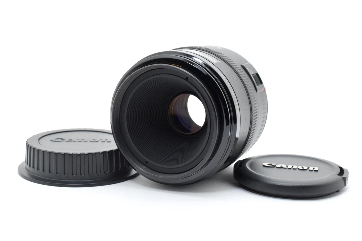 Canon純正 50mm F2.5 美品 a3865 キヤノン EF50mm F2.5 マクロレンズ コンパクト