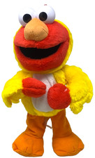 Sesame Street Chicken Dance Elmo 2024 Sings Tested  Works 12"