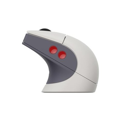 8BITDO RETRO R8 MOUSE CHARGING DOCK PAW 3395 DPI 26,000 WIRELESS MOUSE - GRAY