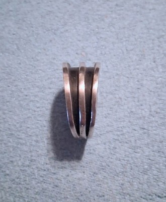 Navajo TOM HAWK トムホーク 2 Line Ring Tom Hawk Navajo Sterling Silver Ring | eBay