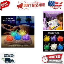 Mega Crystal Growing Set - 6 Crystal Growers ...