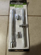 Pittsburgh 4pc T-Handle nut driver set