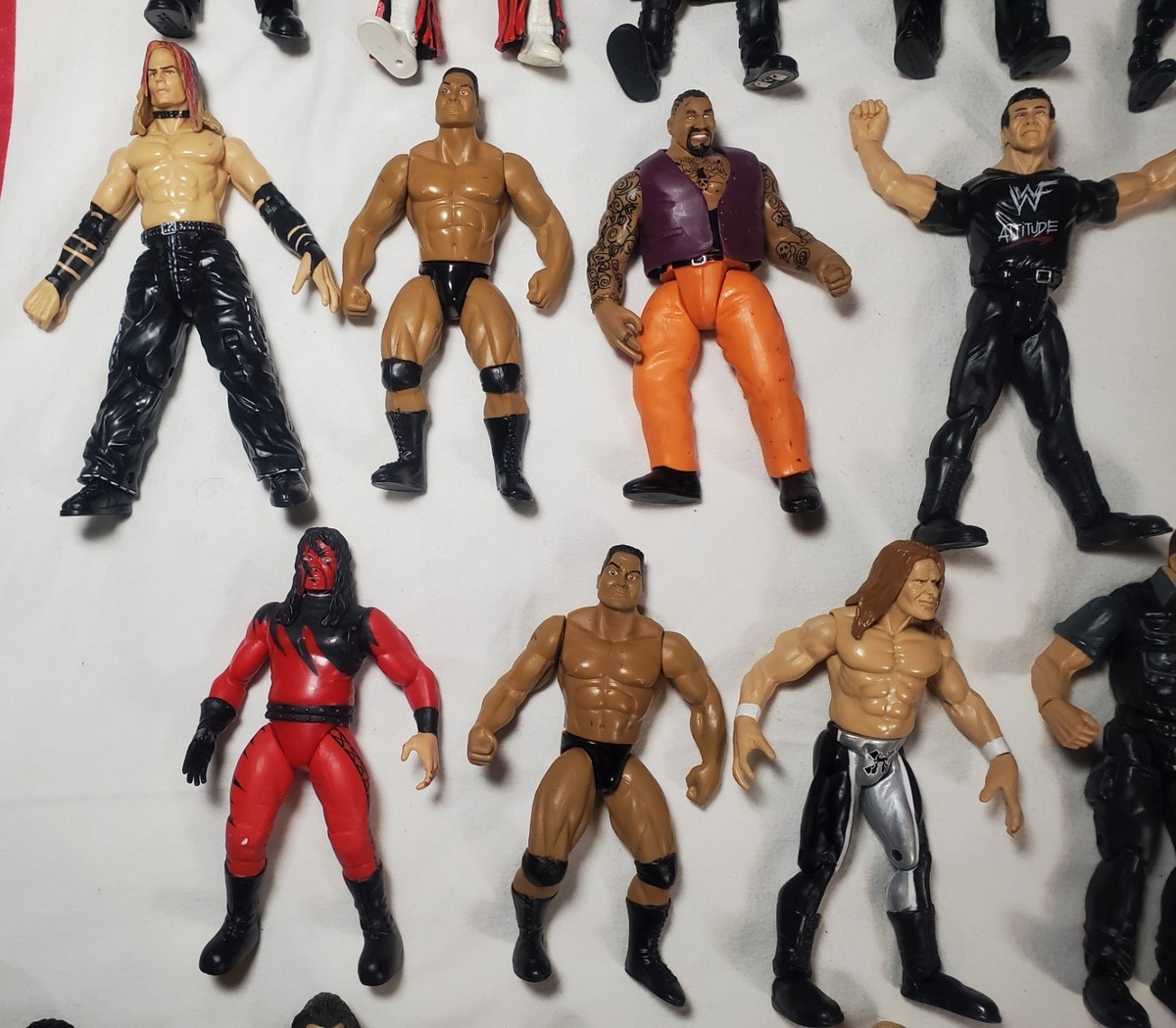 WWF WWE Huge Vintage 90s 2000s Lot of 41 Wrestling Action Figures