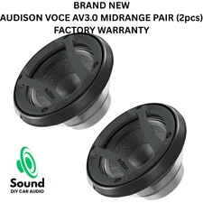 AUDISON VOCE AV 3.0 MIDRANGE PAIR BRAND NEW WARRANTY