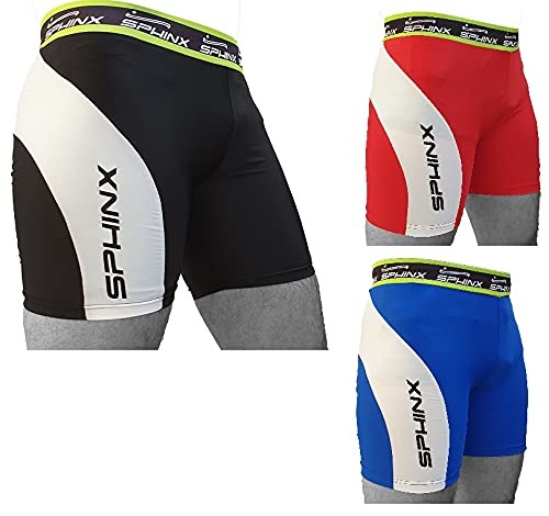 Compression Shorts Sphinx Lycra L Schwarz Unisex Kurze Sporthose-image