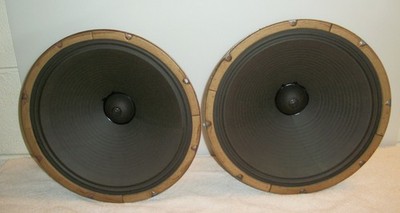 MATCHING PAIR 12'' HEPPNER ALNICO 4 OHM VINTAGE SPEAKERS TUBE GUITAR AMP ORGAN