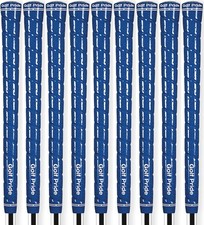 Golf Pride Tour Wrap 2G Blue Golf Grips Standard Size - Set of 9 - High Tack