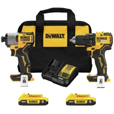 DeWalt DCK227D2R 20V MAX Drill Driver & Impact Driver Certified Refurbished