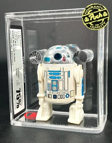 Vintage Star Wars Figure Spanish POCH R2-D2 UKG 75%/80 No AFA