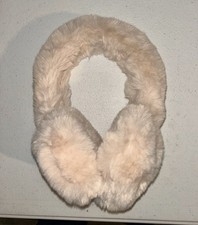 Plush Cream Faux Fur Ear Muffs