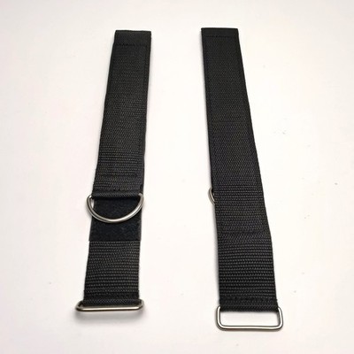 Nylon Pedalgurt 2er Set für Ruderer und Fitnessräder größenverstellbar