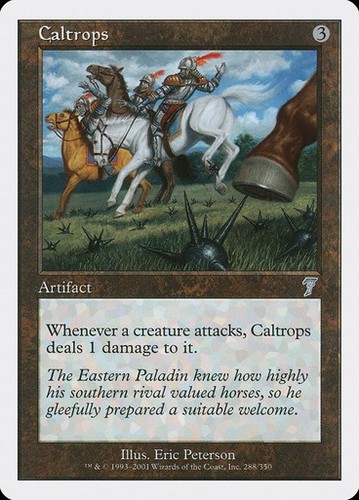 Caltrops 7th Edition #288 Uncommon Artifact