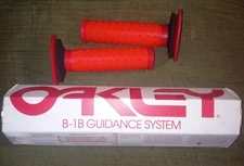 Oakley B-1B Handle Grips. Red New never installed