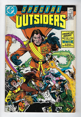 The Outsiders Special # 1 Co-Starring Infinity Inc. DC Comics (1987) FN-