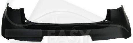 Pare-choc arrière bouclier Megane 3 phase 3 de 2014 à 2016 prêt à peindre avec radar Packontrol