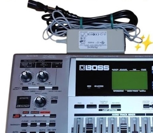 BOSS BR-1180 CD Digital Recording Studio Multi Track Recorder Used - Picture 4 of 7