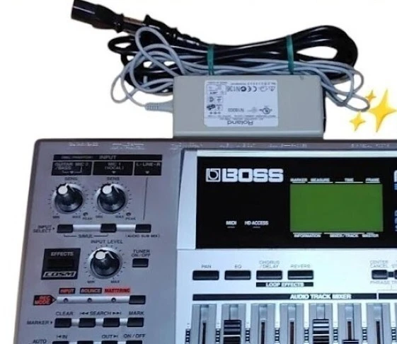 BOSS BR-1180 CD Digital Recording Studio Multi Track Recorder Used - Image 4 of 4