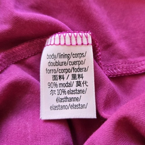 Victoria's Secret Women's Size L Pink Modal Nightie Nightgown Lace Lingerie - Picture 6 of 7