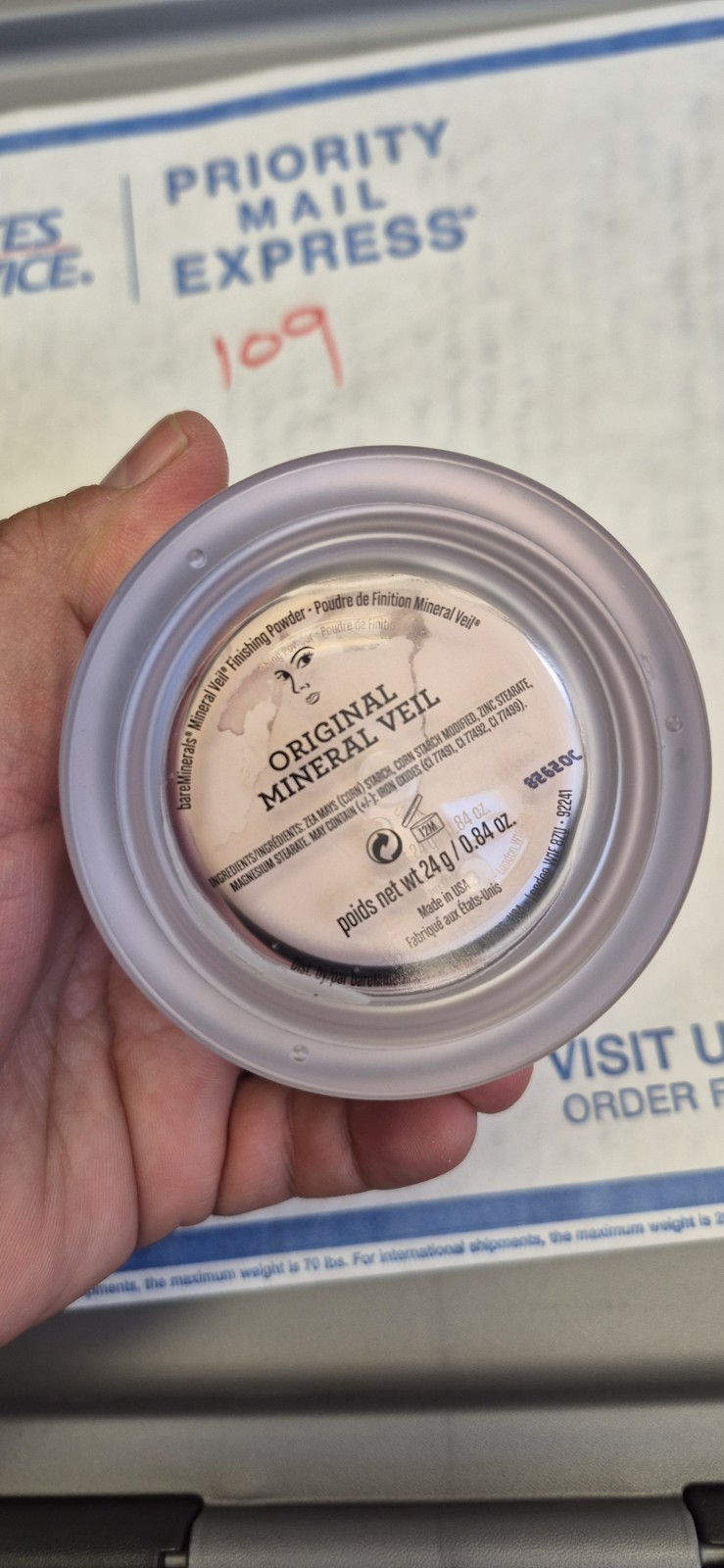 bareMinerals USA Original Mineral Veil Finishing Powder ~ 0.84 oz / 24g