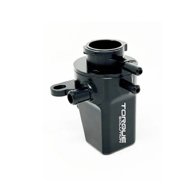 Torque Solution TS-SU-679BK Coolant Expansion Tank (Black) For 02-07 Subaru WRX