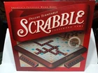 Vintage Scrabble Deluxe Turntable Crossword Game Complete 2001 Parker Brothers