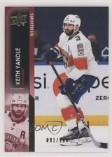 2021-22 Upper Deck Series 1 Exclusives 91/100 Keith Yandle #81 08qb