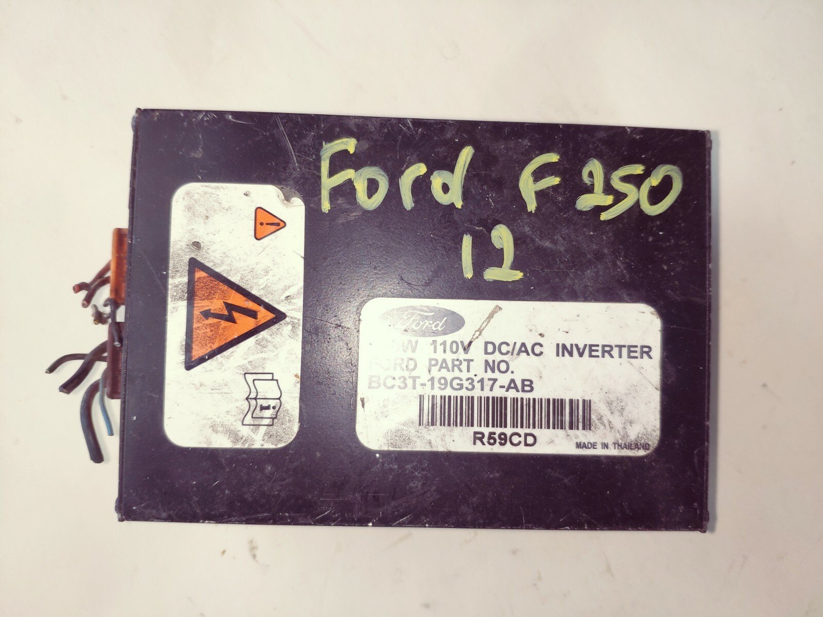 2012 FORD F250 POWER INVERTER CONVERTER BC3T19G317AB eBay