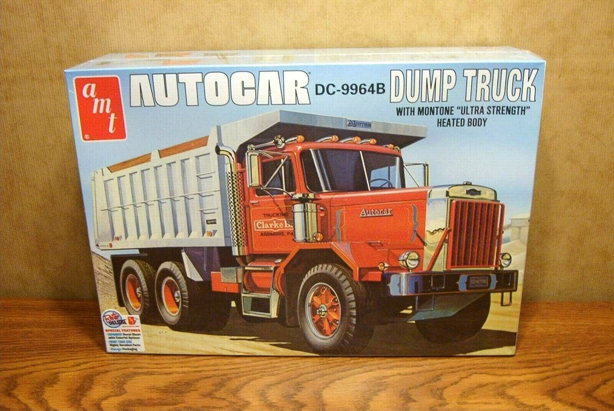 AMT AUTOCAR DC-9964B DUMP TRUCK 1/25 SCALE MODEL KIT | eBay