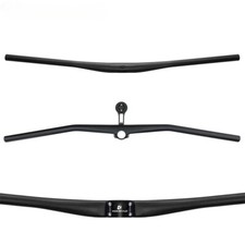 Manubrio dritto integrato in fibra di carbonio MTB XC bici AM fuoristrada 720mm-800mm