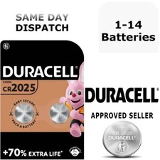 Duracell CR2025 Lithium Battery 2025 Coin Cell 3v Button Batteries DL2025 BR2025
