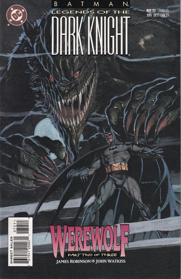 Batman: Legends of the Dark Knight Nr. 72 (1995) - Bild 1 von 1