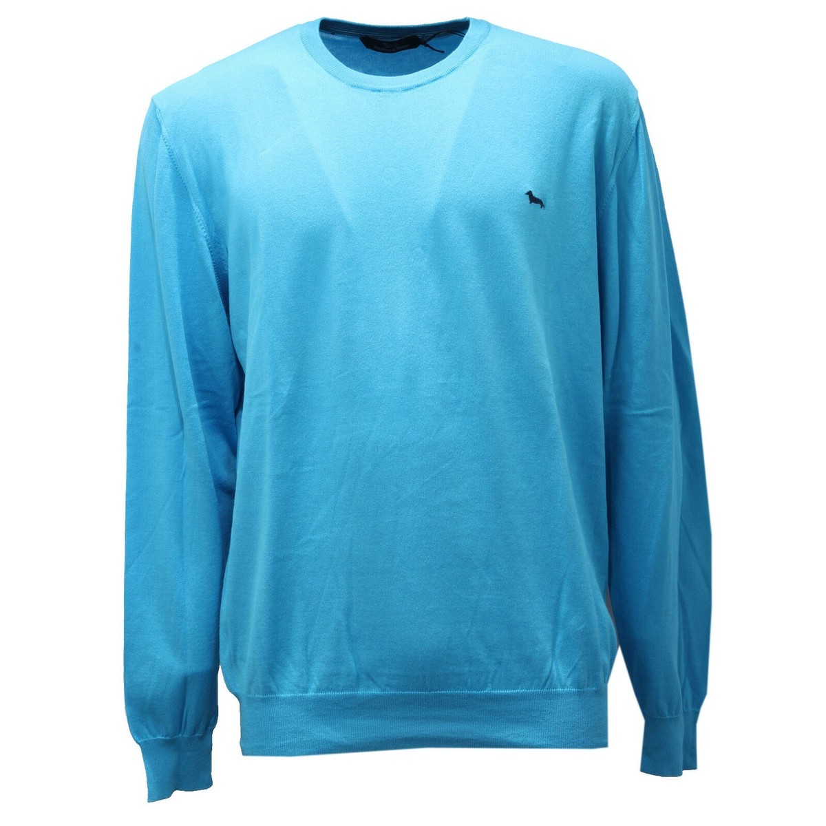Pure Cotton Oversized Sweatshirt, Man, Turquoise, Size: 3XL