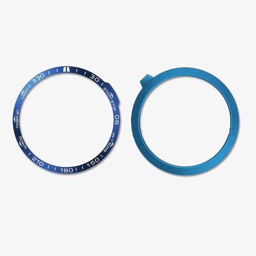 Inserto lunetta in metallo per smartwatch Garmin Fenix 7 7X copertura anello di protezione - Foto 3 di 15