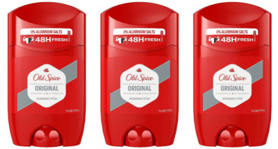 Old Spice ORIGINAL Deo Stick Deodorant Deostick für Männer 48h Frische 3x 50ml