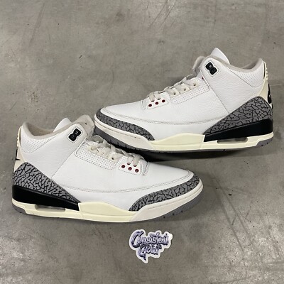 Air Jordan 3 Retro White Cement Reimagined Size 12M Jordan 3 Retro  main image 2