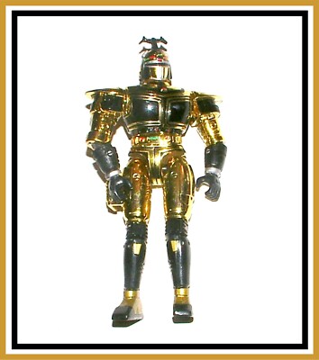 1997 Beetleborg Metallix _ Chromium Gold _ Action Figure