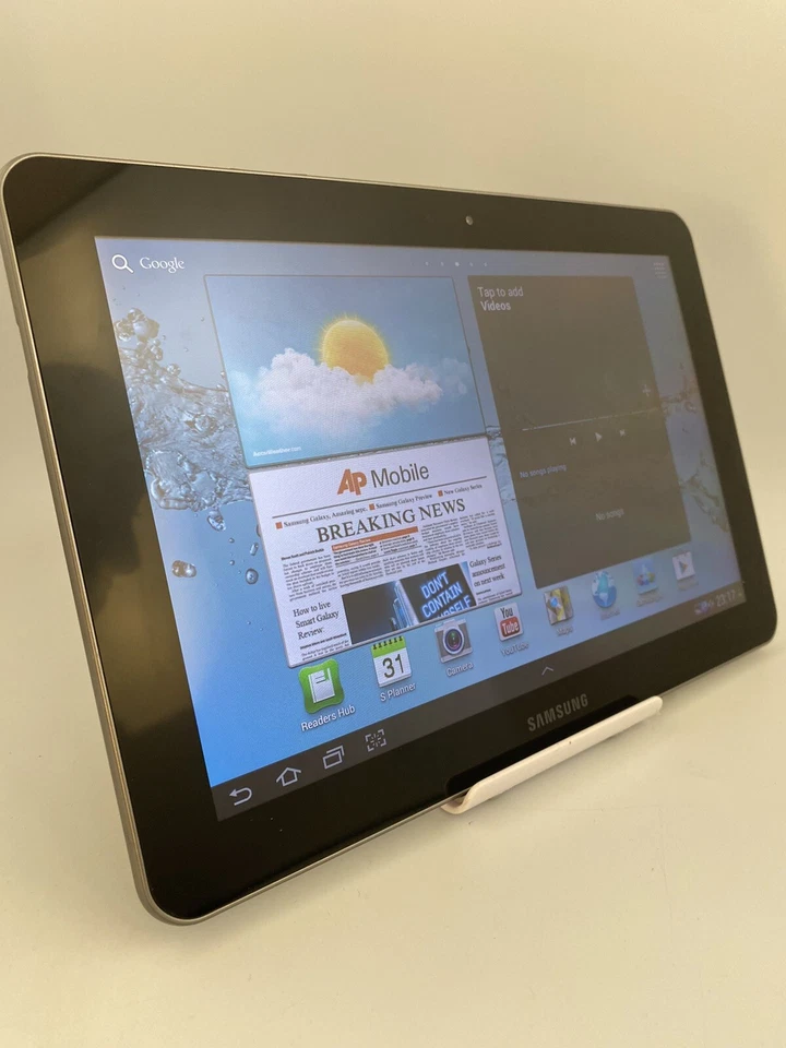 Samsung Galaxy Tab 10.1 P7510 Black WiFi 16GB 3MP Lightweight Android Tablet - Image 3 of 4