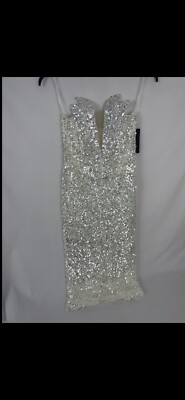 bring the drama sequin dress Brand New Fashion Bring The Drama Sequin Midi Dress Size S