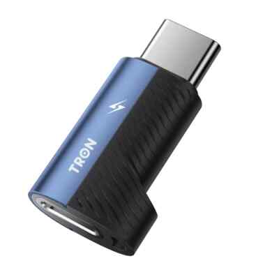 TRON USB-C Male to Lightning Female Adapter   For Charging & Data Sync -No Audio