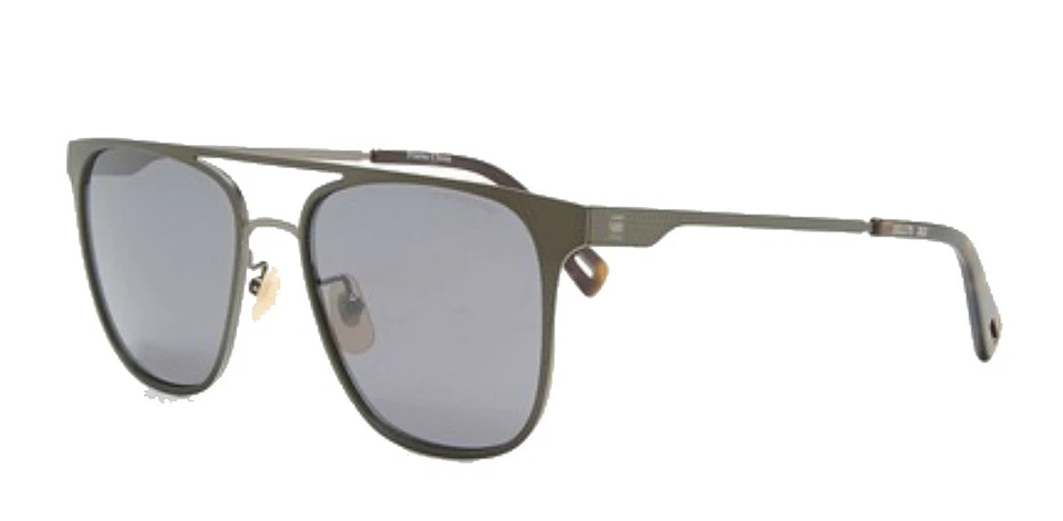 Óculos de sol G-Star Raw quadrado aviador armação texturizada lente azul cinza US$ 156 novo com etiquetas - Imagem 4 de 4