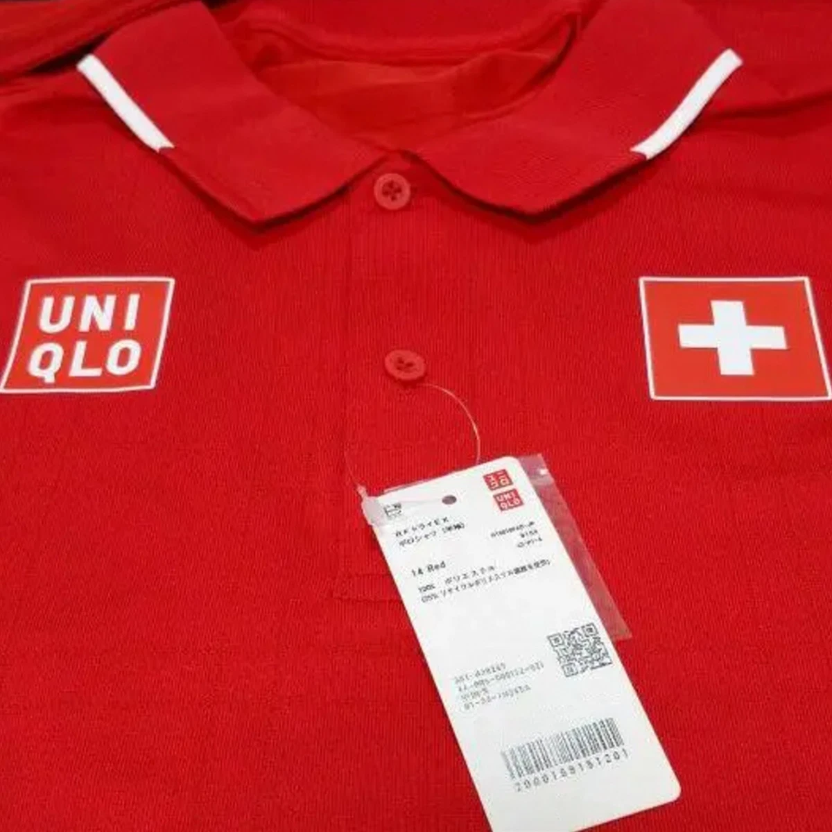 Uniqlo roger hotsell federer polo